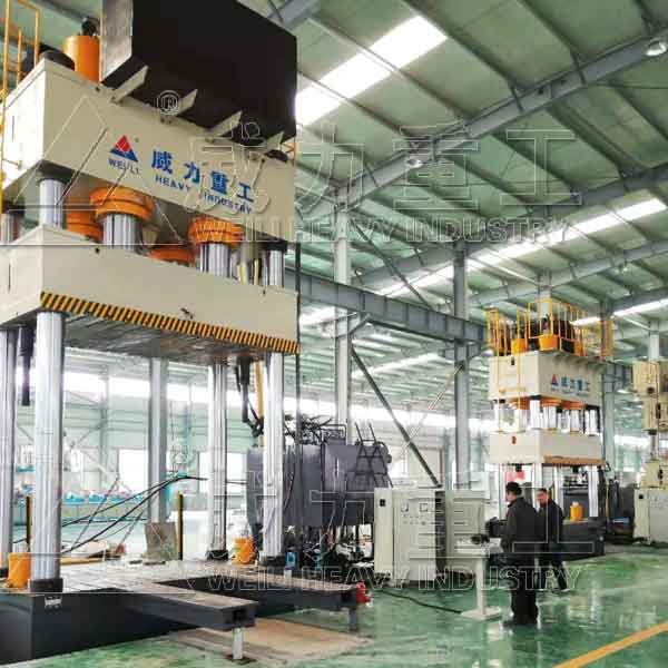 1500吨四柱油压机-模压玻璃钢钢导流罩机器设备
